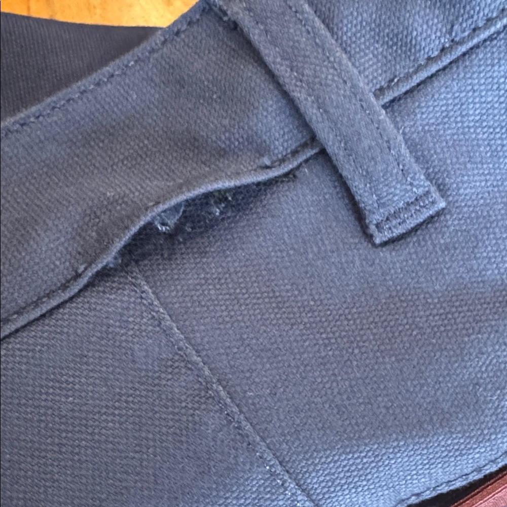 TED BAKER- Men's Navy Chino Pants -‎ Classic Straight Fit 36W x 31 - Picture 8 of 12